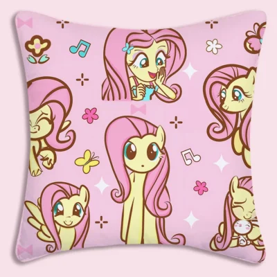 Kind Fluttershy My Little Pony Pillow Case