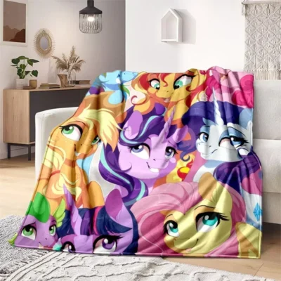 Joyful My Little Ponies Blanket