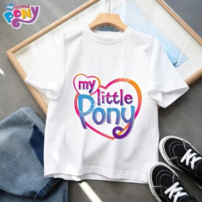 My Little Pony Colorful Logo Kid T-shirts