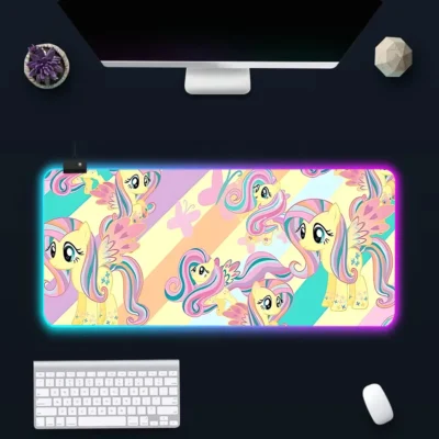 My Little Pony Beautiful Fluttershy RGB Mouse Pad