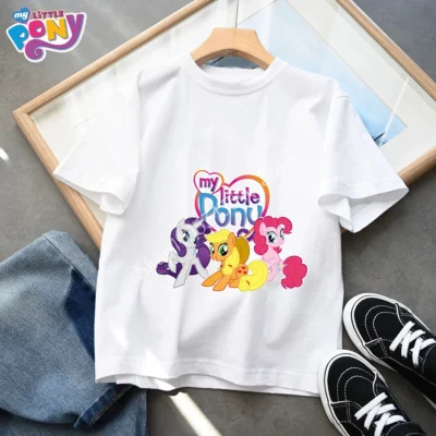 My Little Pony Applejack Rarity And Pinkie Pie Kid T-shirts