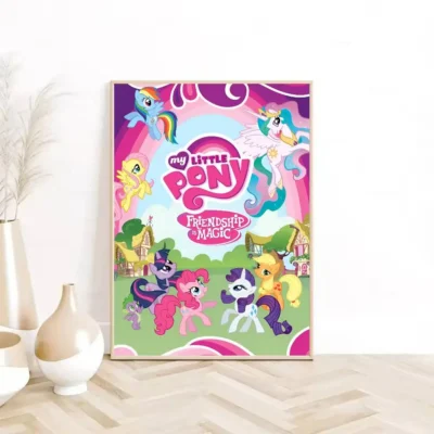 Pony Friendship League Wall Art