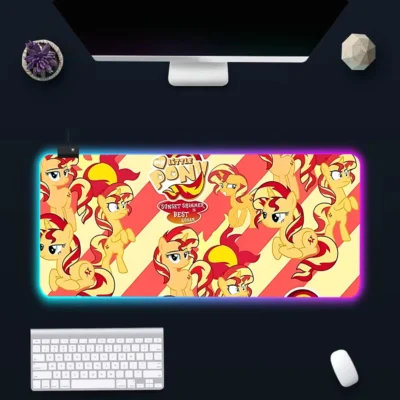 My Little Pony Sunset Shimmer RGB Mouse Pad