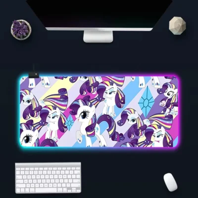 My Little Pony Rarity RGB Mouse Pad