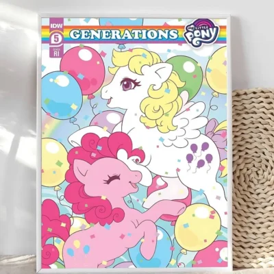 My Little Pony Energetic Pinkie Pie Wall Art