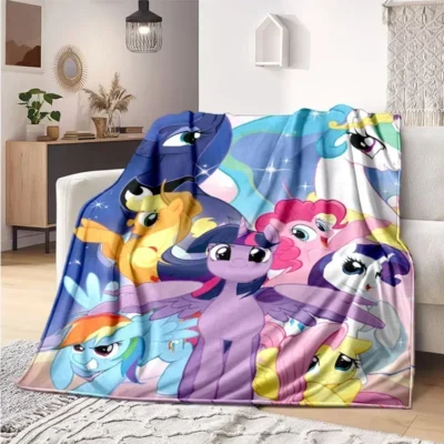 My Little Ponies VibrantBlanket