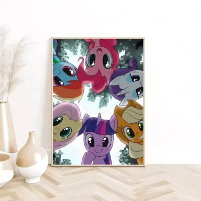 My Little Pony Rainbow Friendship Wall Art