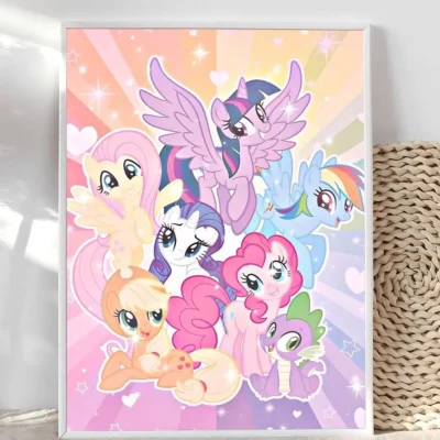 Sparkling My Little Pony Wall Art