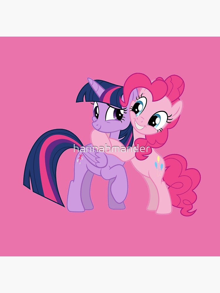 Twilight And Pinkie Throw Pillow - Image 2