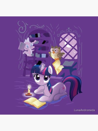 Alternative view of My Little Pony Twilight Sparkle Throw Pillow