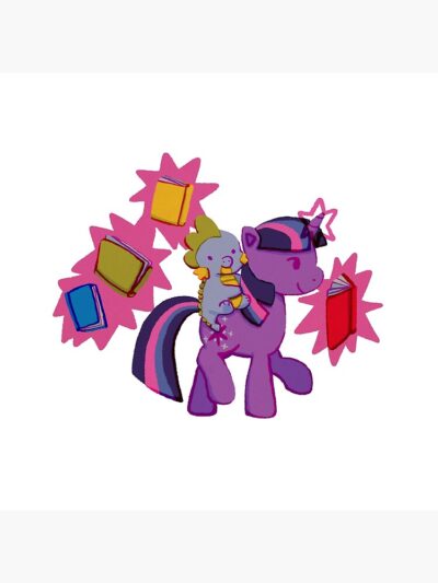 Alternative view of Retro Twilight Sparkle Shower Curtain