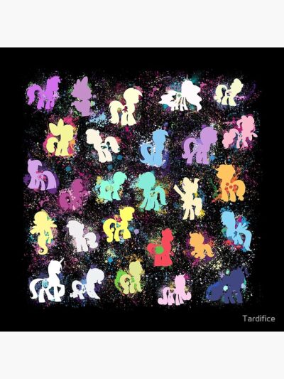 Alternative view of Big Colour Shower Curtain