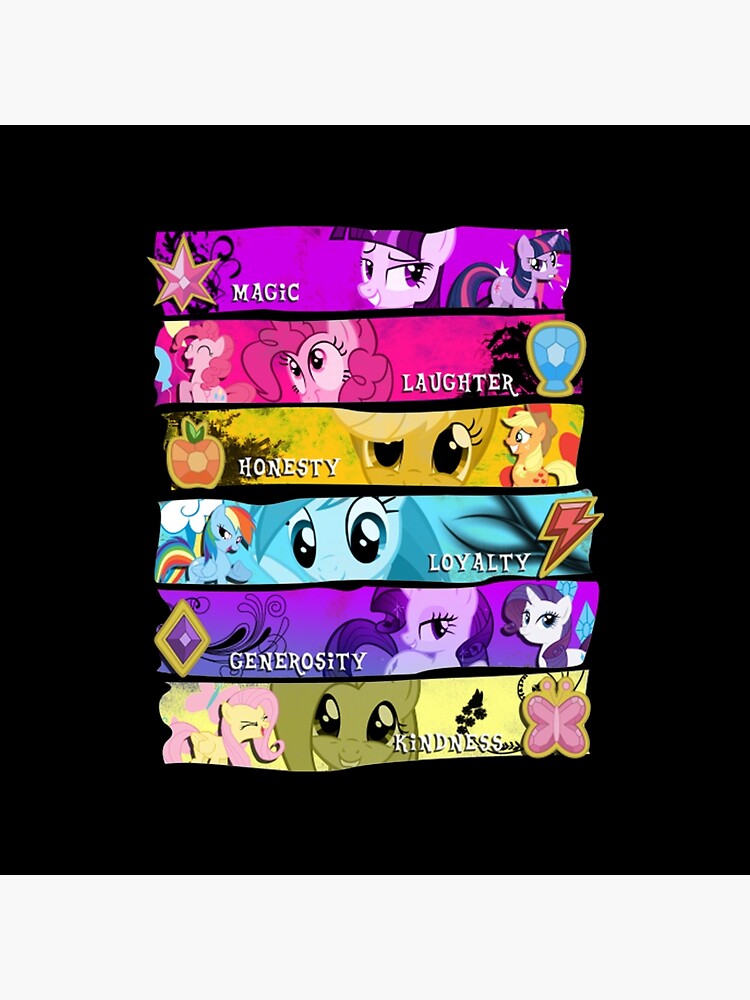 My Little Pony T Shirtelements Tapestry - Image 2