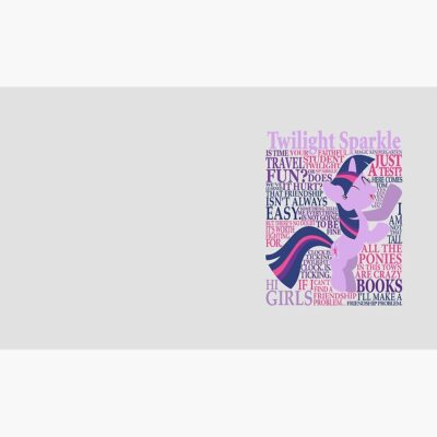 Alternative view of The Many Words Of Twilight Sparkle Mug
