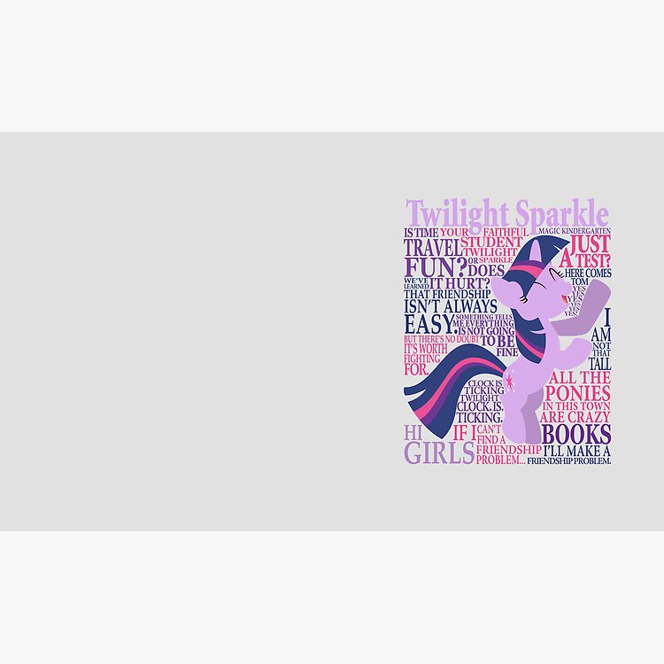 The Many Words Of Twilight Sparkle Mug - Image 2