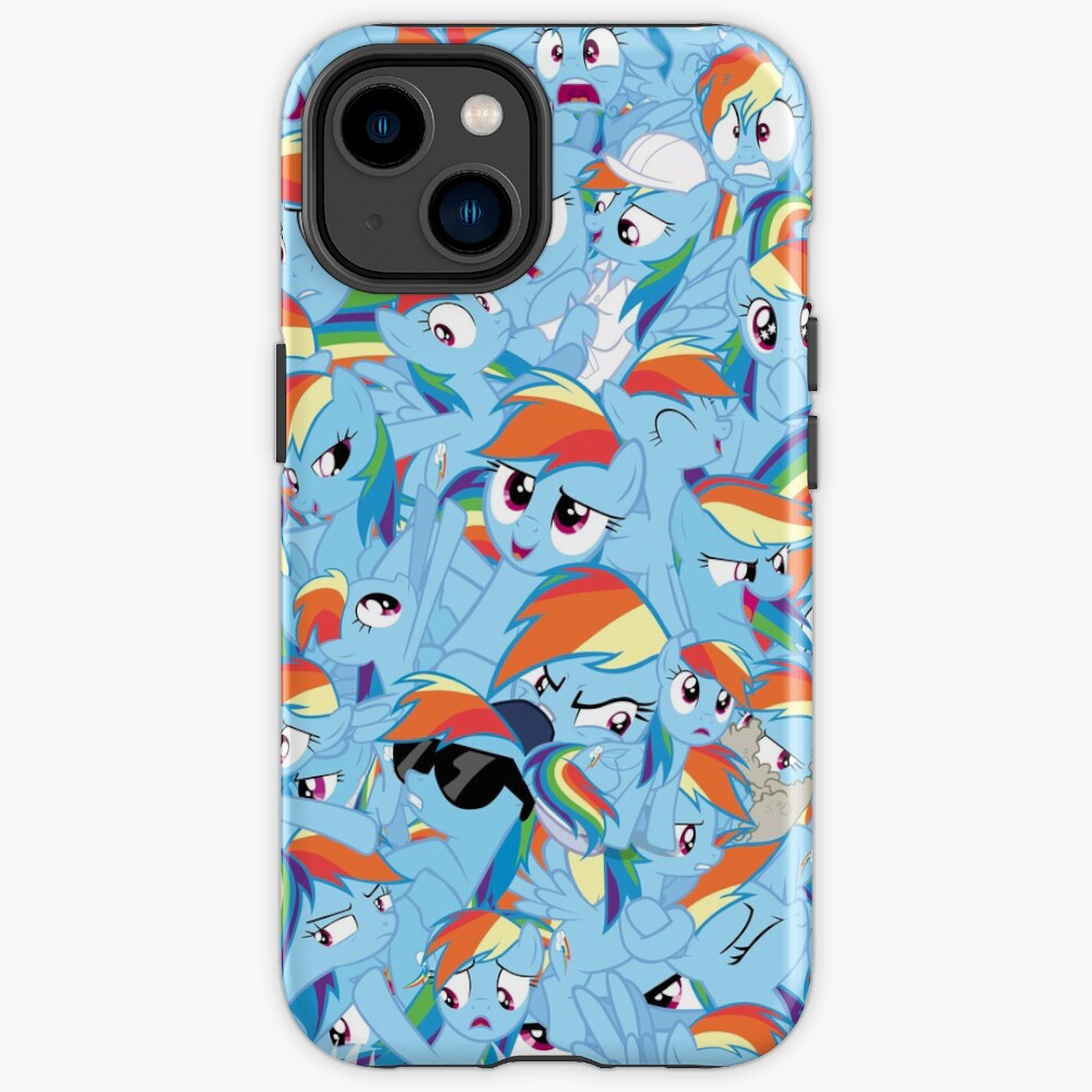 Rainbow Dash Mess Iphone Case