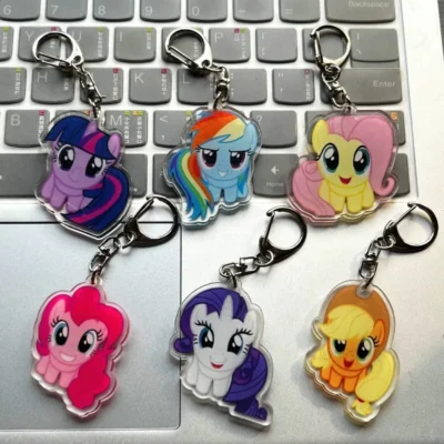My Little Ponys Acrylic Keychain Charm
