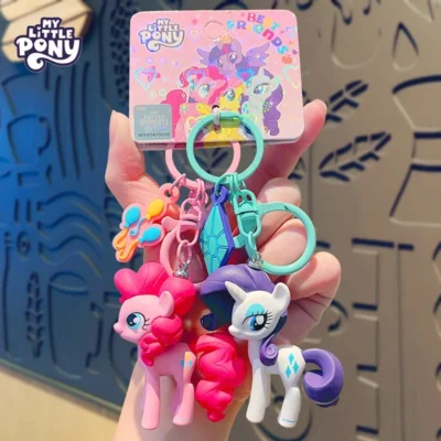 My Little Pony Car School Bag Keychain
