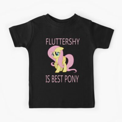 Fluttershy Is Best Pony Kids T-shirt