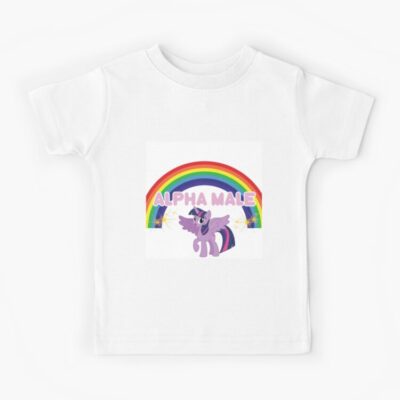 Alpha Male Twilight Sparkle Kids T-shirt