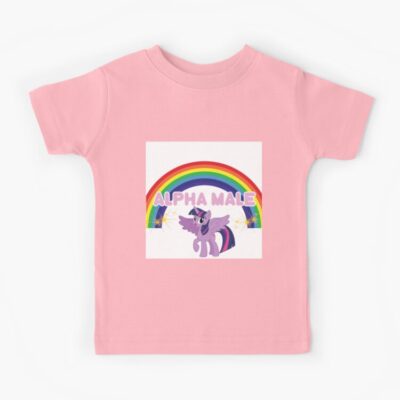 Alternative view of Alpha Male Twilight Sparkle Kids T-shirt