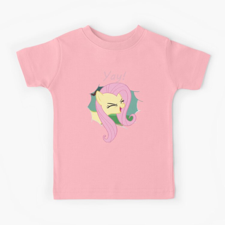 Yay Fluttershy Kids T-shirt - Image 2