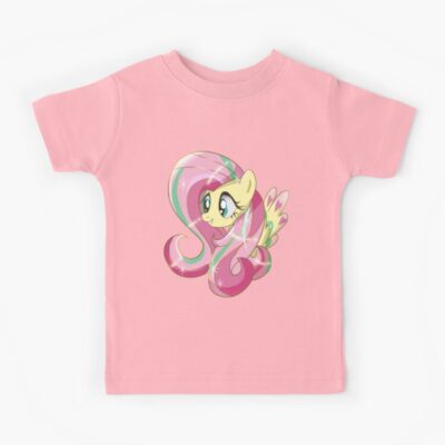 Alternative view of Rainbowfied Fluttershy Kids T-shirt