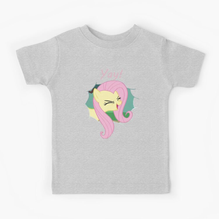 Yay Fluttershy Kids T-shirt - Image 5