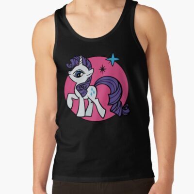 Alternative view of Rarity Elegant Pony Queen Tank Top