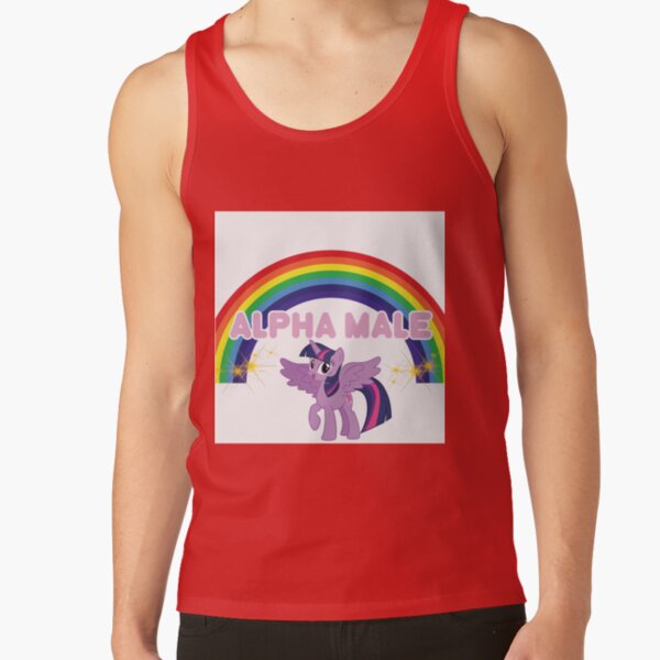 Alpha Male Twilight Sparkle Tank Top - Image 4