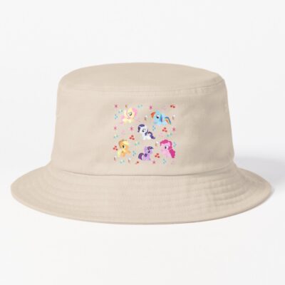 Mane Six And Cutie Marks Bucket Hat