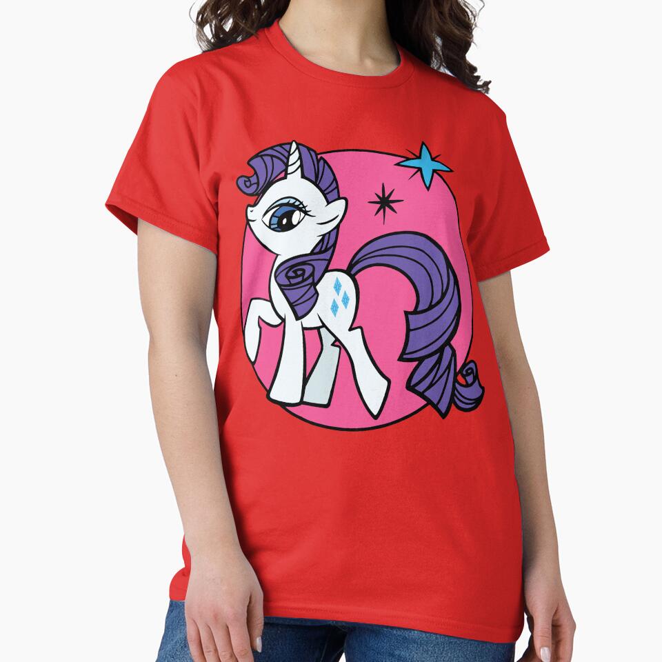 Rarity Elegant Pony Queen T-shirt - Image 5
