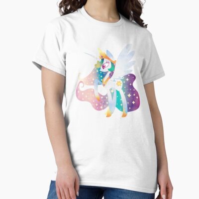 Alternative view of Celestia Of Equestria T-shirt