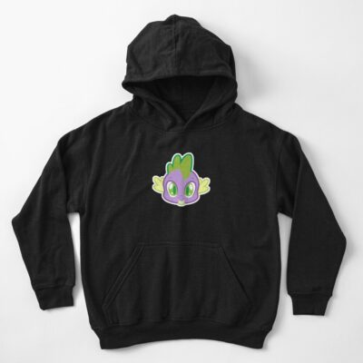 Spike Cute Baby Dragon Kids Hoodie