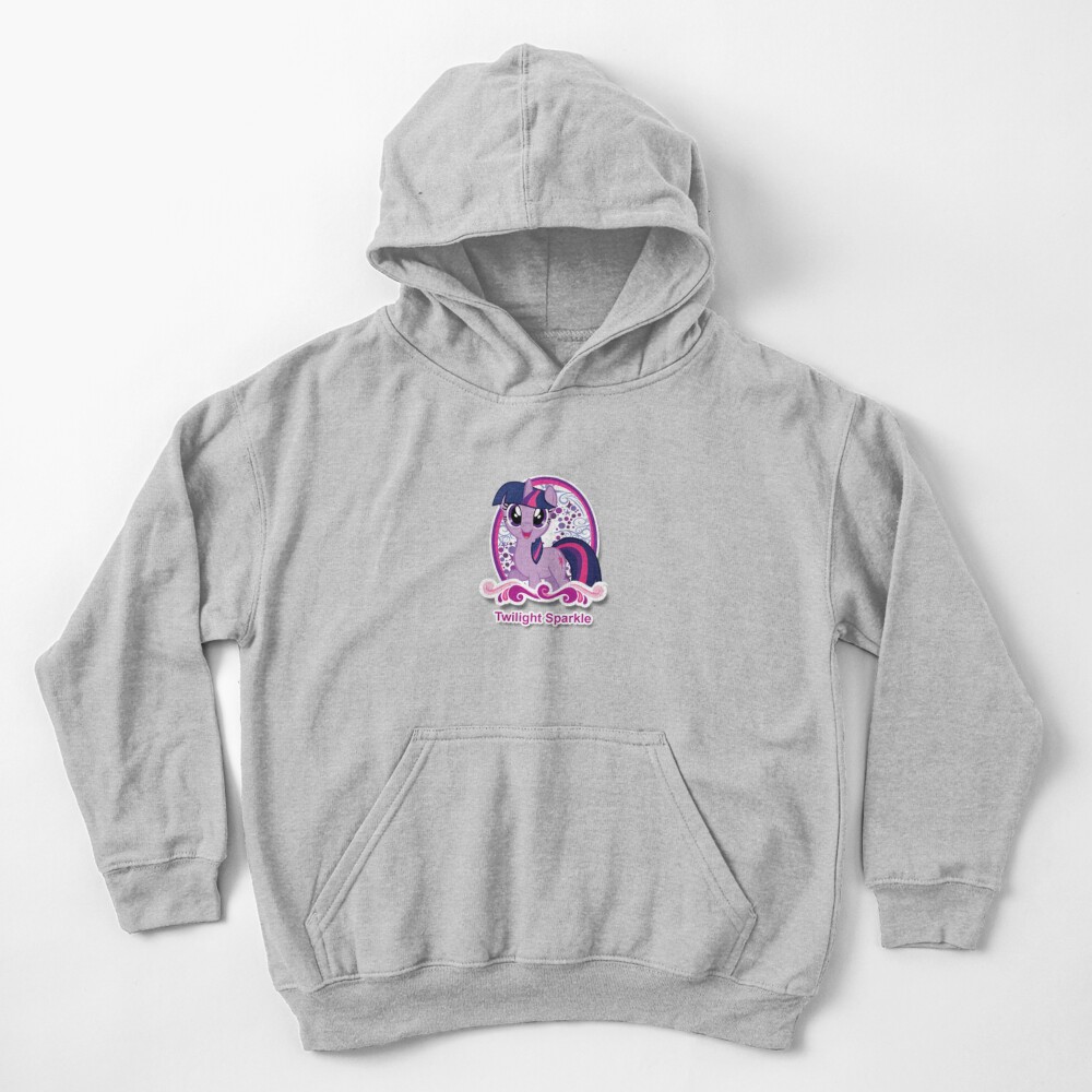 Twilight Sparkle Icon Kids Hoodie - Image 3
