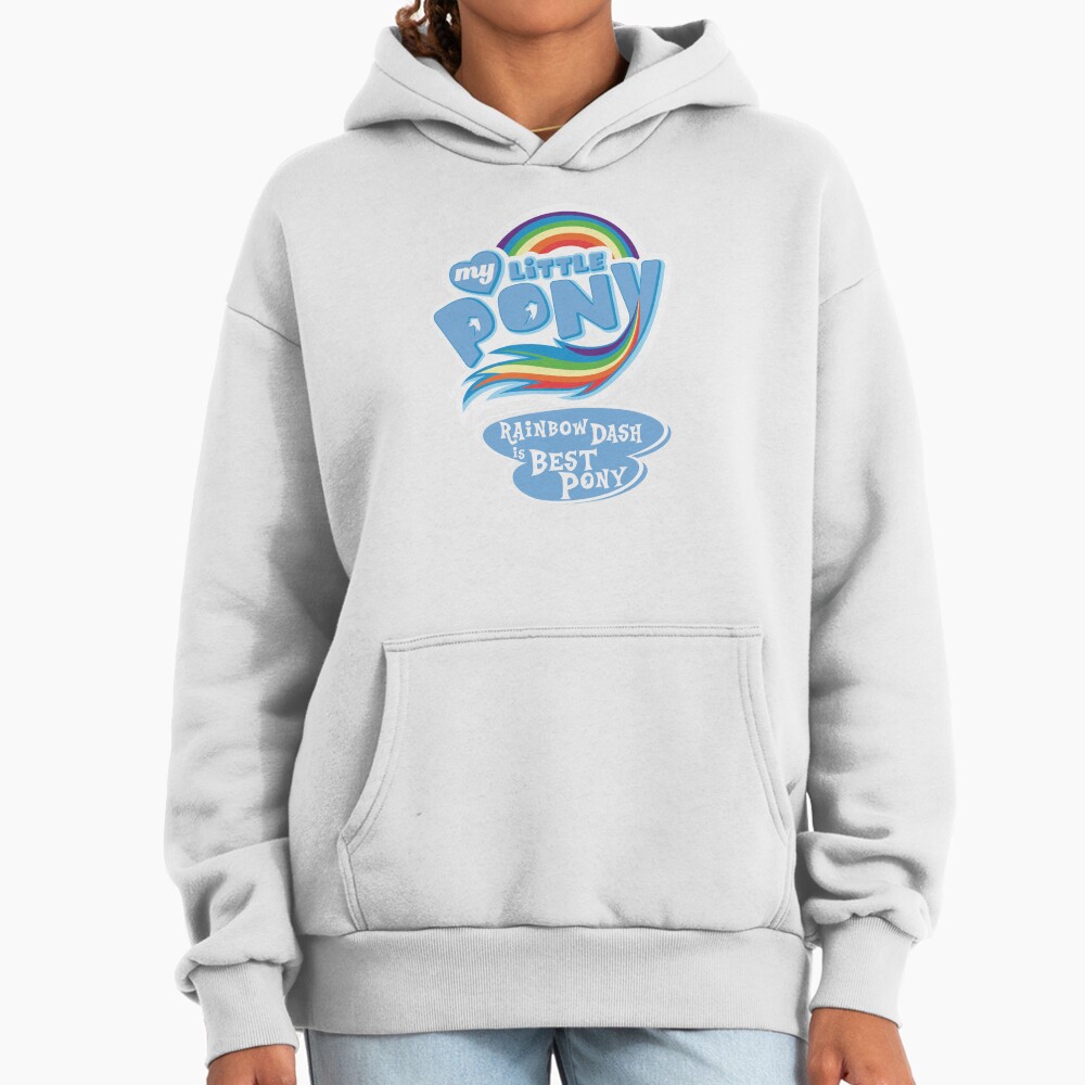 My Little Pony Rainbow Dash Is Best Pony Blue Hoodie