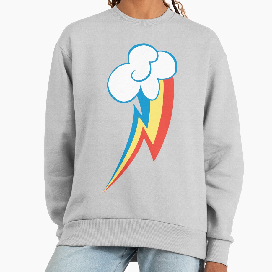 Rainbow Dash Cutie Mark Sweatshirt - Image 5