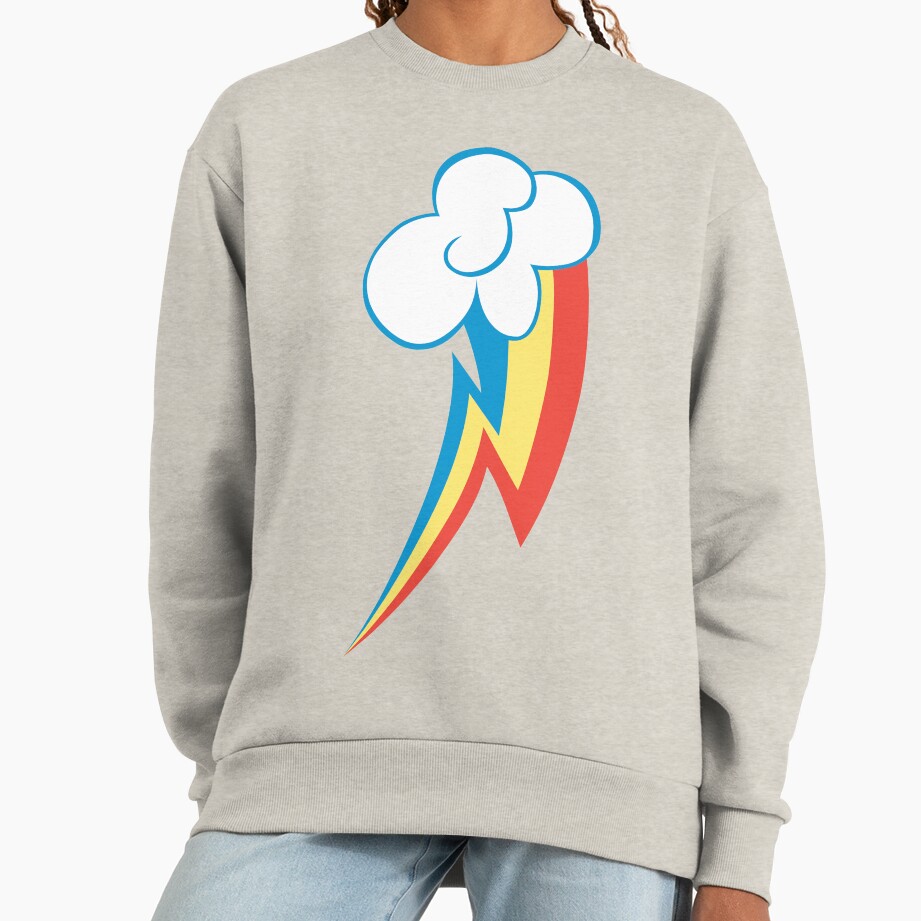 Rainbow Dash Cutie Mark Sweatshirt - Image 4