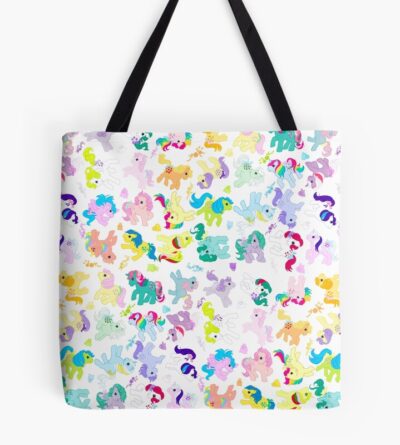Ponies And Bushwoolies And Flowers Tote Bag