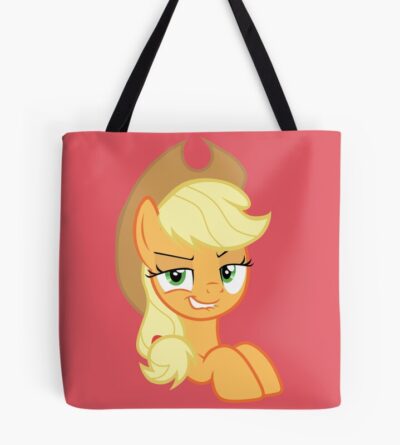 Angry Applejack My Little Pony Tote Bag