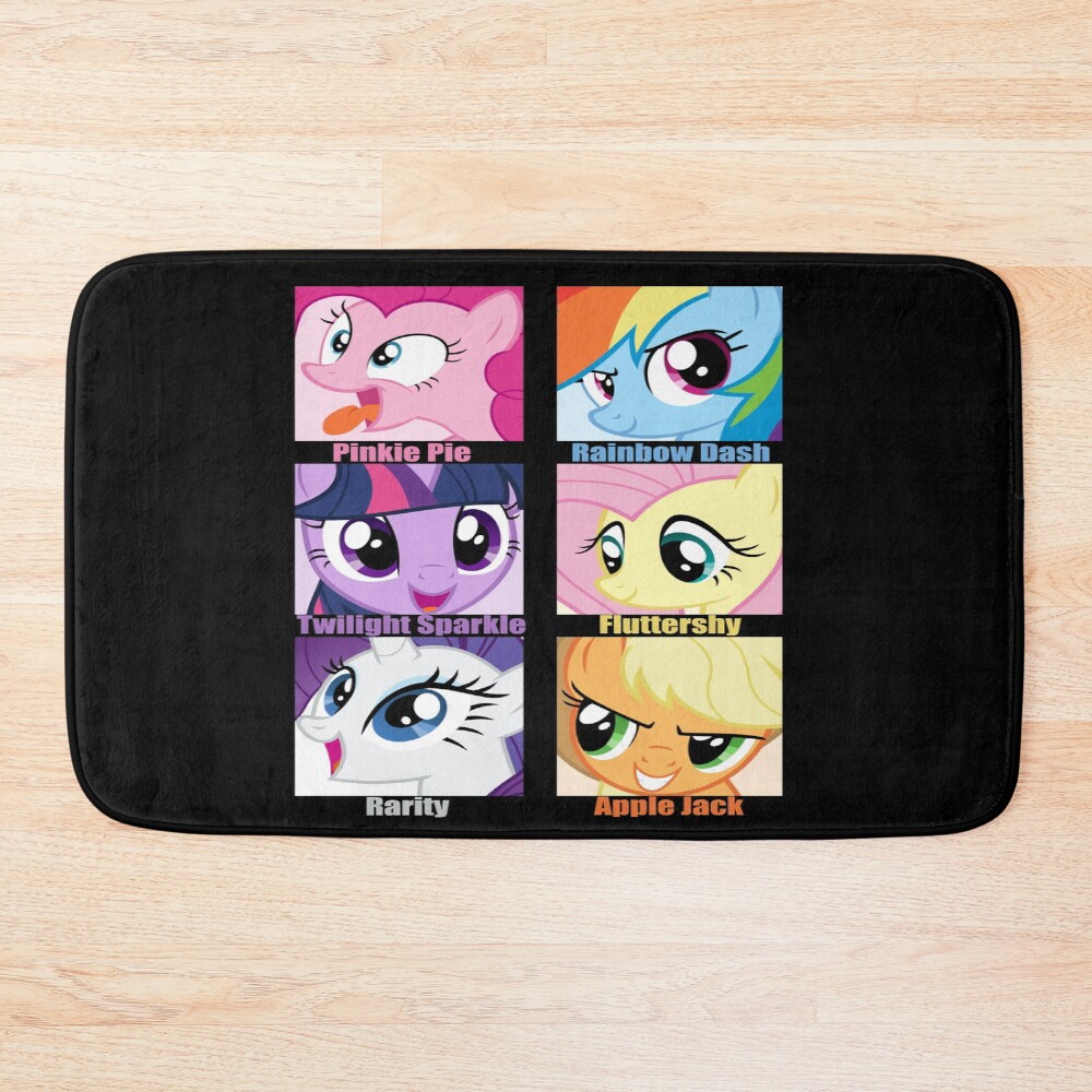 Everypony Is Best Pony Bath Mat