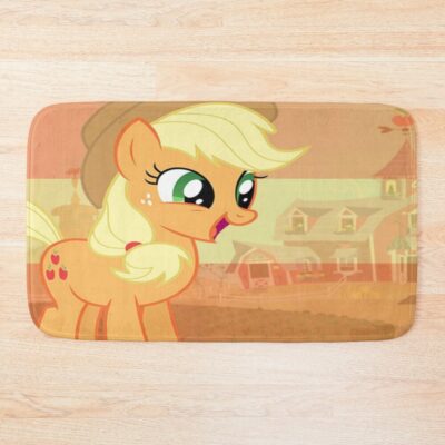 Funny Applejack Bath Mat