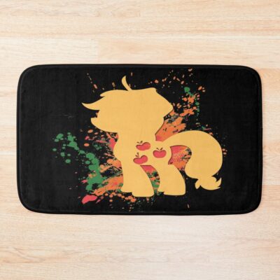 Watercolor Applejack My Little Pony Bath Mat