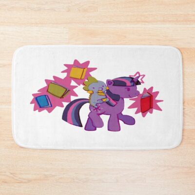 Retro Twilight Sparkle Bath Mat