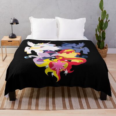 Night And Day Throw Blanket