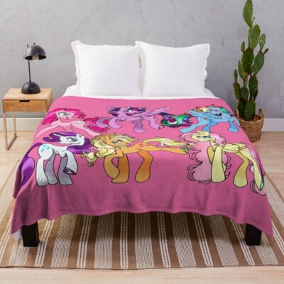 Mane Six Throw Blanket