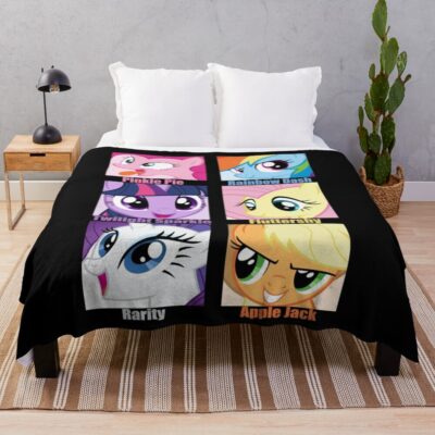 Everypony Is Best Pony Throw Blanket