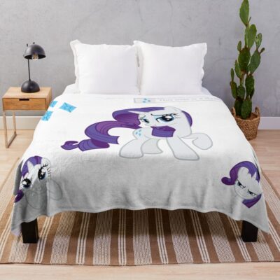 Rarity D Throw Blanket