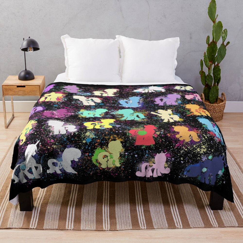 Big Colour Throw Blanket