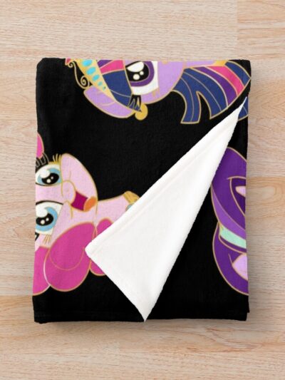 Alternative view of Elements Of Harmony Throw Blanket